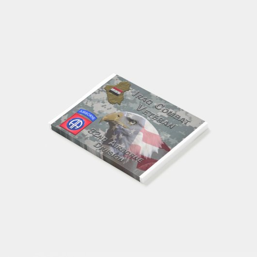 第82回空挺師団イラク戦闘退役軍人 ポストイット (アングル)