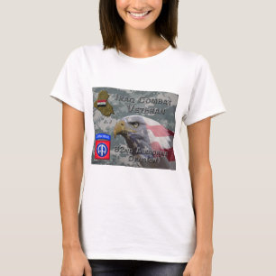 第82回空挺師団イラク戦闘退役軍人 Tシャツ