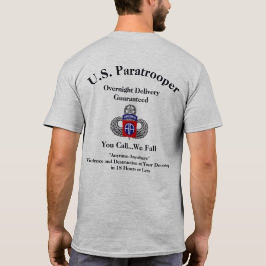 第82回翌日配達 Tシャツ (裏面)