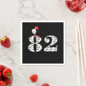 第82回誕生日パーティー風船 スタンダードカクテルナプキン (インサイチュ)