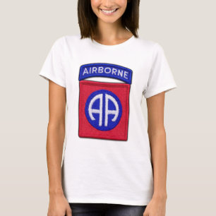 第82回ABN航空機搭載用ディビジョンベルトLRRP Tシャツ