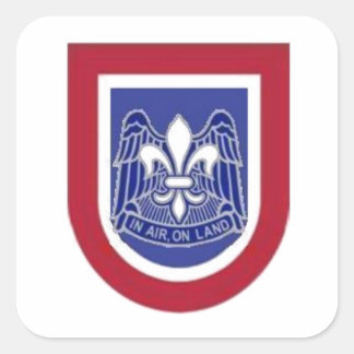 第82回AIRBORNE BERET FLASH/DUIスタンプ スクエアシール