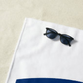 第82期機上師団Insignia軍隊退役軍人 ビーチタオル (インサイチュ)