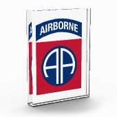 第82期機上師団Insignia軍隊退役軍人 フォトブロック (左)