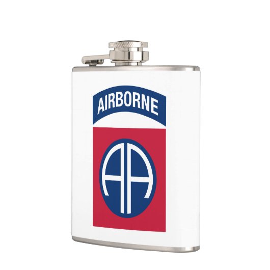 第82期機上師団Insignia軍隊退役軍人 フラスク (左)