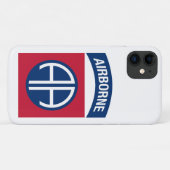 第82期機上師団Insignia軍隊退役軍人 Case-Mate iPhoneケース (裏面(横))