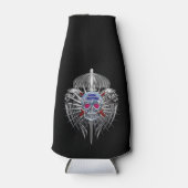 第82期空中銀素晴らしスカルメタリック翼 ボトルクーラー (正面)