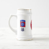 第82期空挺師団アンティークデザイン ビールジョッキ (左)