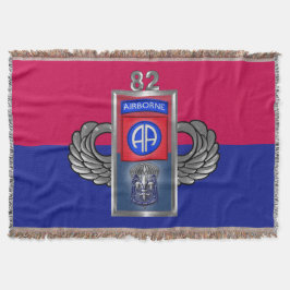 第82期空挺師団クールデザイン スローブランケット