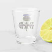 第82期空挺師団パパ ショットグラス (裏面)