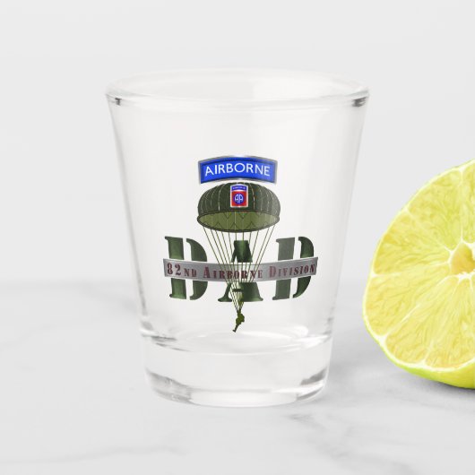 第82期空挺師団パパ ショットグラス (正面)