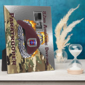 第82期空挺師団パラトパー フォトプラーク (側面)