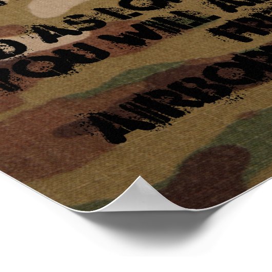 第82期空挺師団ポスター ポスター (角)