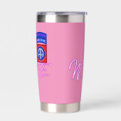 第82期空挺師団妻 保温保冷タンブラー (左面)