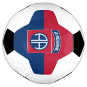 第82期空挺師団軍隊退役軍人 サッカーボール (回転)