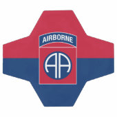 第82期空挺師団軍隊退役軍人 サッカーボール (フラット)