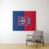 第82期空挺師団軍隊退役軍人 タペストリー (インサイチュ(横))