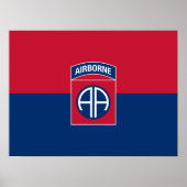 第82期空挺師団軍隊退役軍人 ポスター (正面)