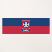 第82期空挺師団軍隊退役軍人 ヨガマット (正面(横))