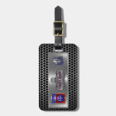 第82期空挺師団退役軍人 ラゲッジタグ (正面縦)