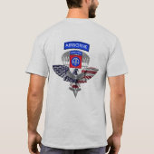 第82期空挺師団退役軍人 Tシャツ (裏面)