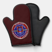 第82期空挺師団退職した退役軍人 鍋つかみ (正面/裏面)