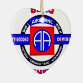 第82期空挺師団「オールアメリカン」師団 セラミックオーナメント (右)