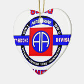 第82期空挺師団「オールアメリカン」師団 セラミックオーナメント (左)