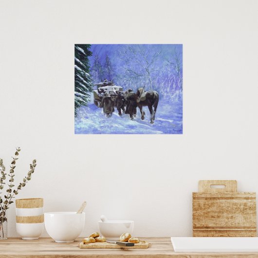 第82期空挺師団 ポスター (キッチン)