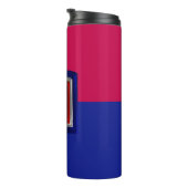 第82機上部門の特殊フレーム付きパッチ タンブラー (回転右)