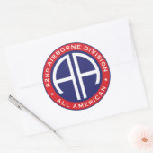 第82機上部門オールアメリカン・パッカジュアルチ ラウンドシール (封筒)