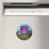 第82機上部門ベトナムベッツ退役軍人マーニュ マグネット (インサイチュ (食洗機))