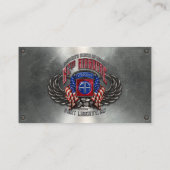 第82機内カスタマイズ可能なメタリック名刺 名刺 (裏面)