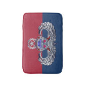 第82機空部「シルバースカル」Div Colors バスマット (正面縦)