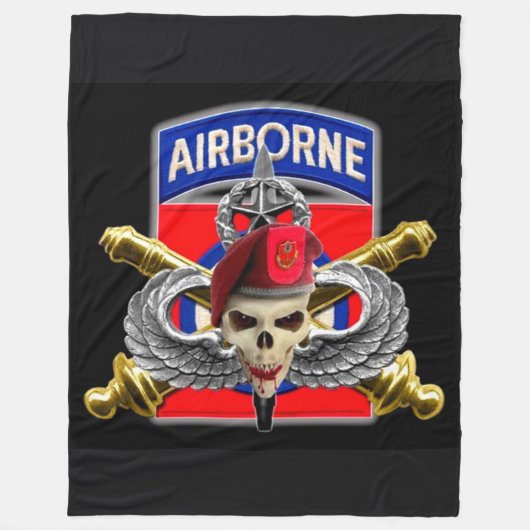 第82機 フリースブランケット (正面)