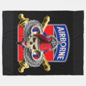 第82機 フリースブランケット (正面(横))