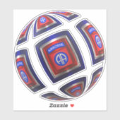 第82次機上部門の世界展開 シール (シート)