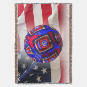 第82次空挺師団グローバル展開 スローブランケット (正面縦)