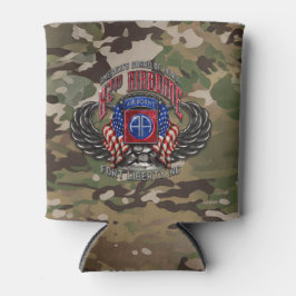 第82空挺型迷彩柄クーラーボックス 缶クーラー