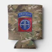 第82空挺型迷彩柄クーラーボックス 缶クーラー (裏面)