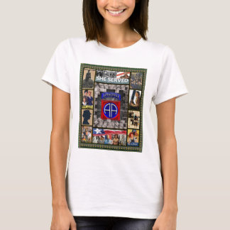 第82空挺師団が我々にできるように務めた Tシャツ