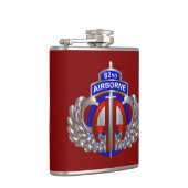 第82空挺師団の分割カラー フラスク (右)