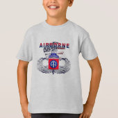 第82空挺師団の少年 Tシャツ (正面)