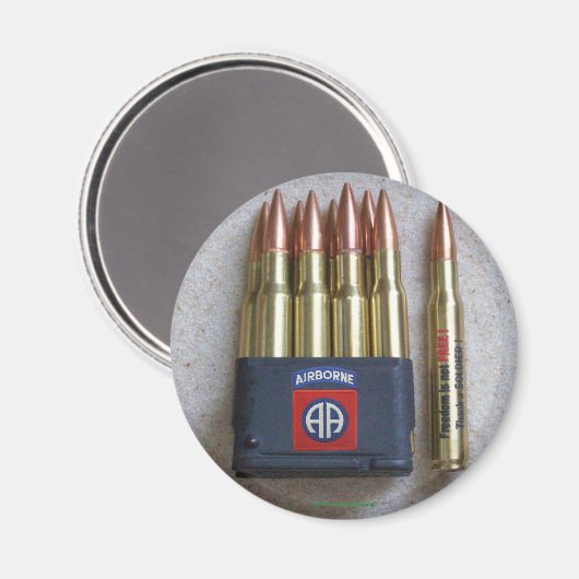 第82空挺師団の戦争退役軍人は磁石を保護 マグネット (正面/裏面)