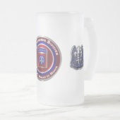 第82空挺師団アメリカ名誉後見人 フロストグラスビールジョッキ (正面右)