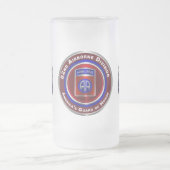 第82空挺師団アメリカ名誉後見人 フロストグラスビールジョッキ (中央)