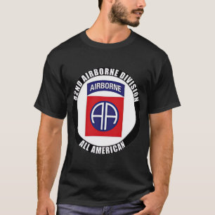 第82空挺師団オールアメリカン軍隊ベーター Tシャツ