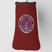 第82空挺師団カスタマイズデザイン ゴルフヘッドカバー (回転90)