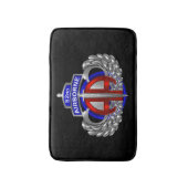 第82空挺師団ダガーデザイン バスマット (正面縦)