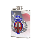 第82空挺師団ダガーデザイン フラスク (左)